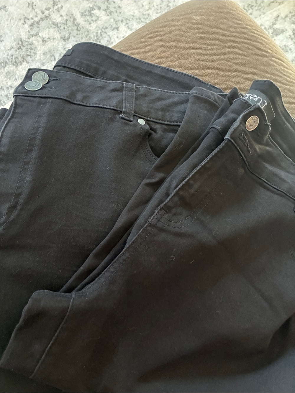 Woman Plus Size Bermuda/Cargo Shorts 22/22W (2 pairs black)